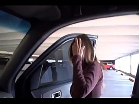 HotWifeRio Cute Wifey Doing Handjob For Stranger On The Backseat Of Husbands Car