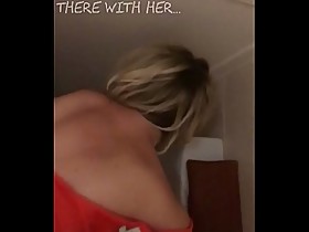 Slut wife gets fucked by stranger in toilet at wedding