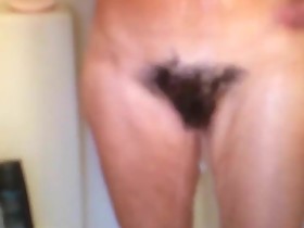 Wife hairy shower 2