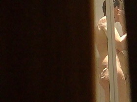 Hidden spy cam of wife in the shower
