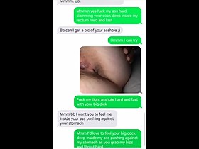 Cheating WIFE SEXTING (Anal, Throat Fuck)